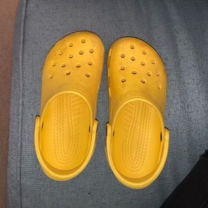 Yellow Crocs